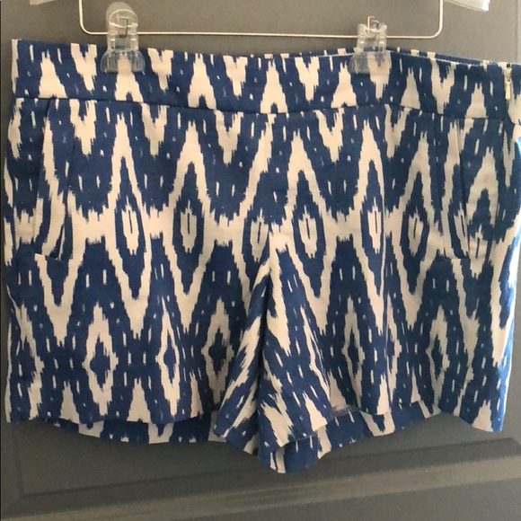 J. Crew patterned shorts, barely worn - Picture 2 of 3